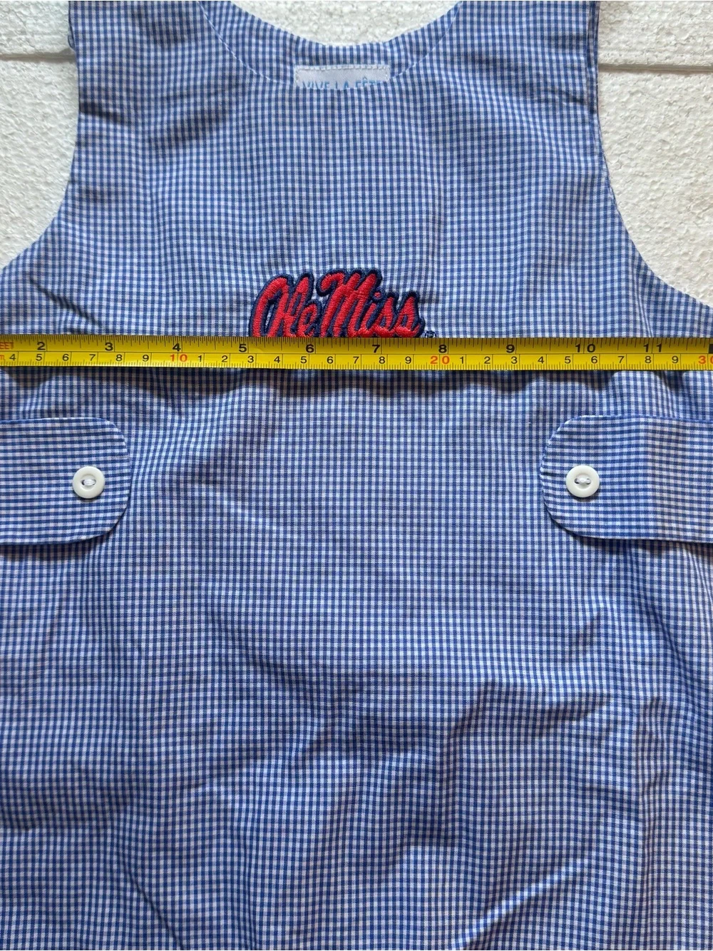 Vive La Fête Ole Miss Rebels Romper 3T